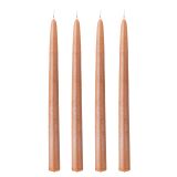 Bloomingville Bougie Shimmer Lot de 4 Marron