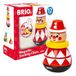 BRIO 30490 Clown à empiler magnétique | Jouet pour tout-petits à partir de 12 mois