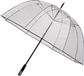 Impliva Paraplu - Ø 102 cm - Transparant Noir