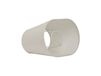 Le maitre des lampes Watt & Veke Abat-jour ovale Basic, blanc, longueur 33 cm