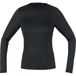 GORE WEAR Ademend thermo-ondershirt voor dames, multisport, 34, zwart