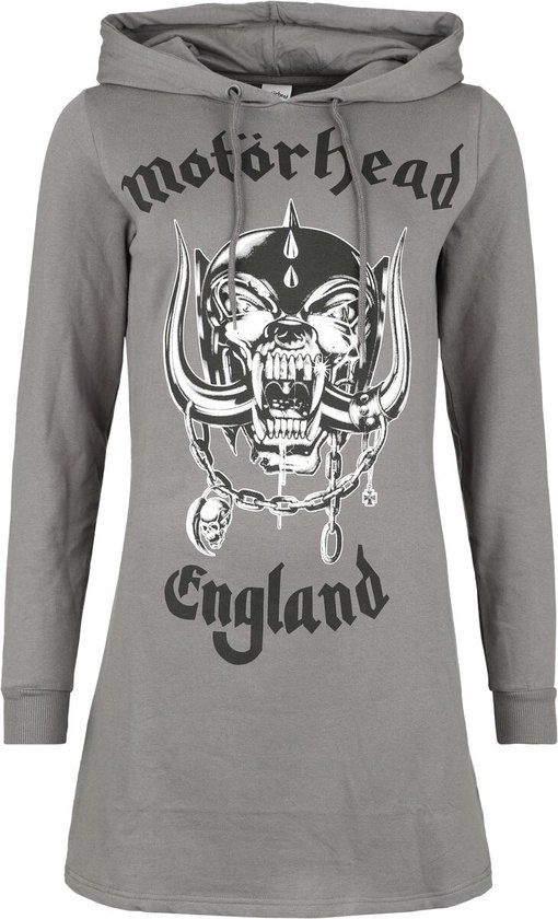 Motörhead England Dames Midi-jurk - grijs - S