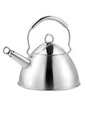 GSW Mirage fluitketel, 20 x 11 cm, 2,5 l, roestvrij staal, zilver