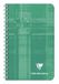Clairefontaine 8580C Pak met 10 Notitieboekjes met Spiraalbinding - 7,5x12 cm - 100 Effen Witte Pagina’s - Wit Papier 90 g - Omslag Gecoat Karton - Willekeurige Kleuren