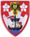Patchion Wapen van South Lanarkshire - Zelfklevende achterkant - Patch/badge/embleem gebordu