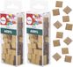 Rayher hobby materialen Rayher Mozaiek steentjes/tegeltjes - 410x stuks - goud - 1 x 1 cm - Mozaieken maken - Kunststof