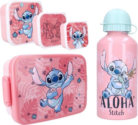 4KidsOnly Textiel Trade BV Lilo & Stitch Lunchset