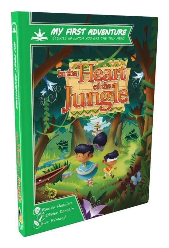 Au Game Flow Au Cœur de la Jungle boek avontuur Frans Hardcover