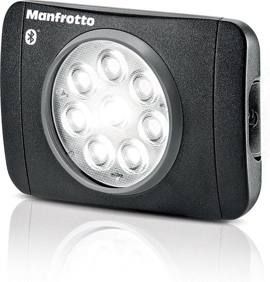 Manfrotto Lumimuse 8 Compacte flits Zwart