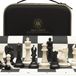 Jeu d'échecs plateau en silicone de 51 cm roi 3,75 pouces 34 pièces d'échecs sac