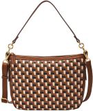 FOSSIL Jolie Crossbody Tas Multi Brown Leer