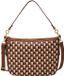 FOSSIL Jolie Crossbody Tas Multi Brown Leer