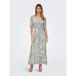 ONLY CHIANTI S/S LONG DRESS WVN NOOS Maxikleid Damen S Chinois Green Viskose