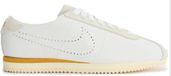 Nike Cortez Sportschuhe aus Naturveloursleder Weiß Größe 40 (Innensohlenlänge 25,5 cm)