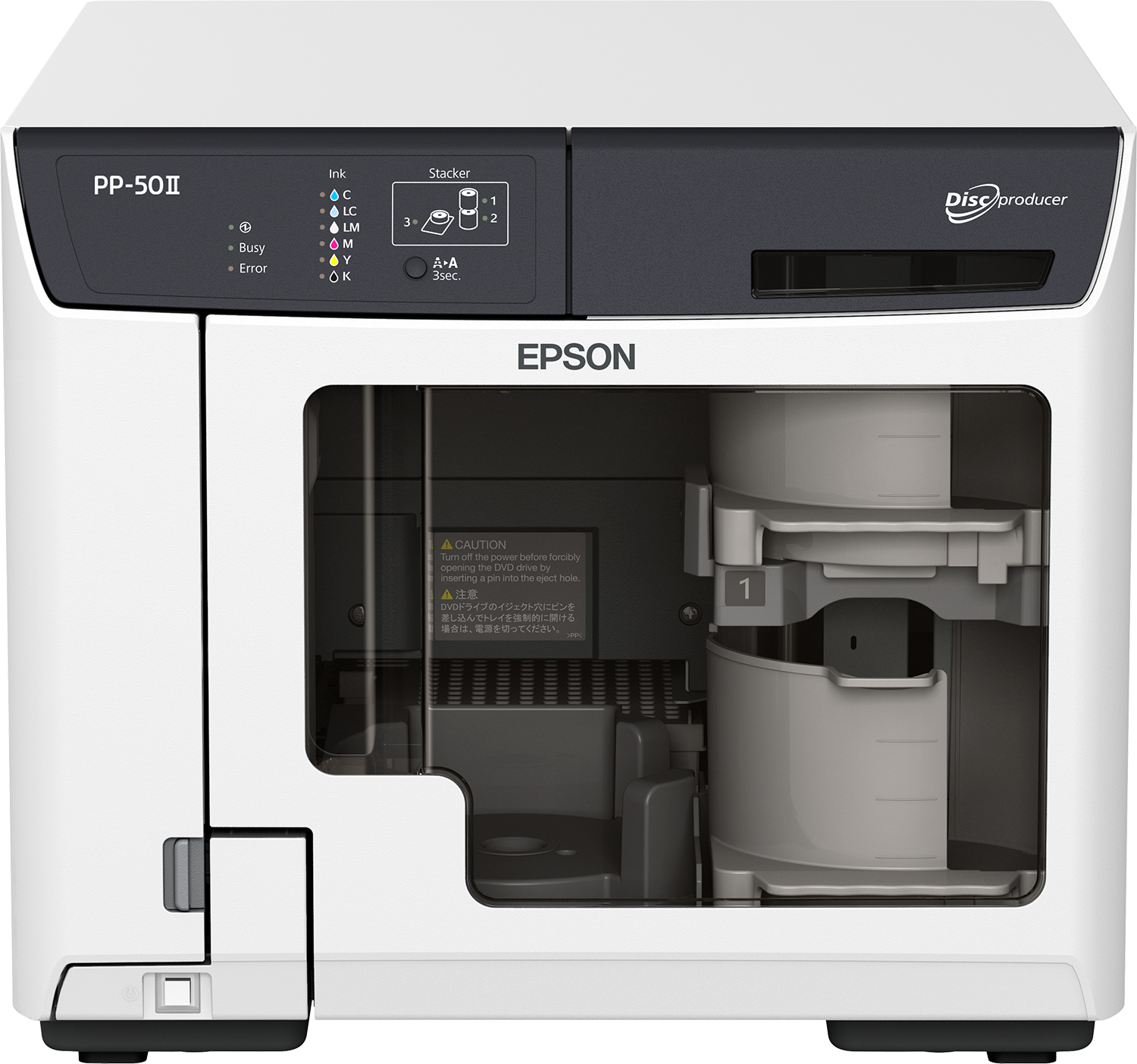 Epson Discproducer PP-50II - Disk-uitgever - Zwart, Wit