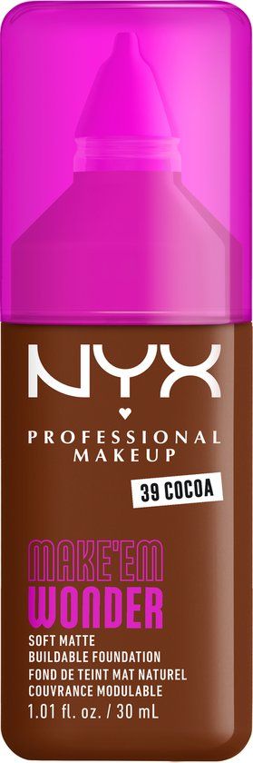 NYX Professional Make Up Make 'EM Wonder Foundation - Cocoa