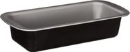 5Five Cake bakken bakvorm/bakgerei Backery Pro - metaal - anti-aanbak laag - zwart - 29 x 13 x 6 cm