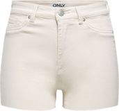 ONLY - ONLWAUW MID RW MINI SHORTS DNM - Meisjes - Bermuda shorts - XL - Ecru