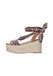 Liu Jo Espadrillas Dames Sandalen Bali 03 met Zagen in Corda en Leopard Leather