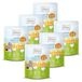 MjAMjAM - Premium natvoer voor katten - Quetschie - Chicks & Friends fabelachtige kip met gestoomde pompoen, 6 verpakking (6 x 300g), graanvrij