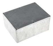 RS PRO Aluminium behuizing buitenmaat 165,8 x 127,3 x 76,3 mm
