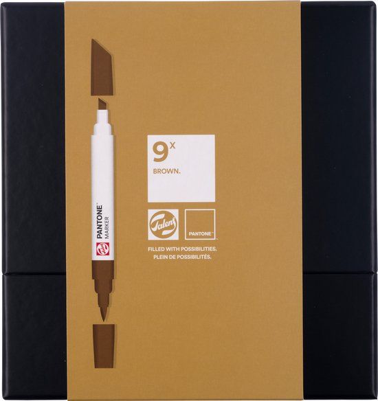 Talens | Pantone Marker Set - 9x Brown