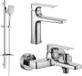 Mexen Lynx DQ40 set de bain, chrome - 745903DQ40-00