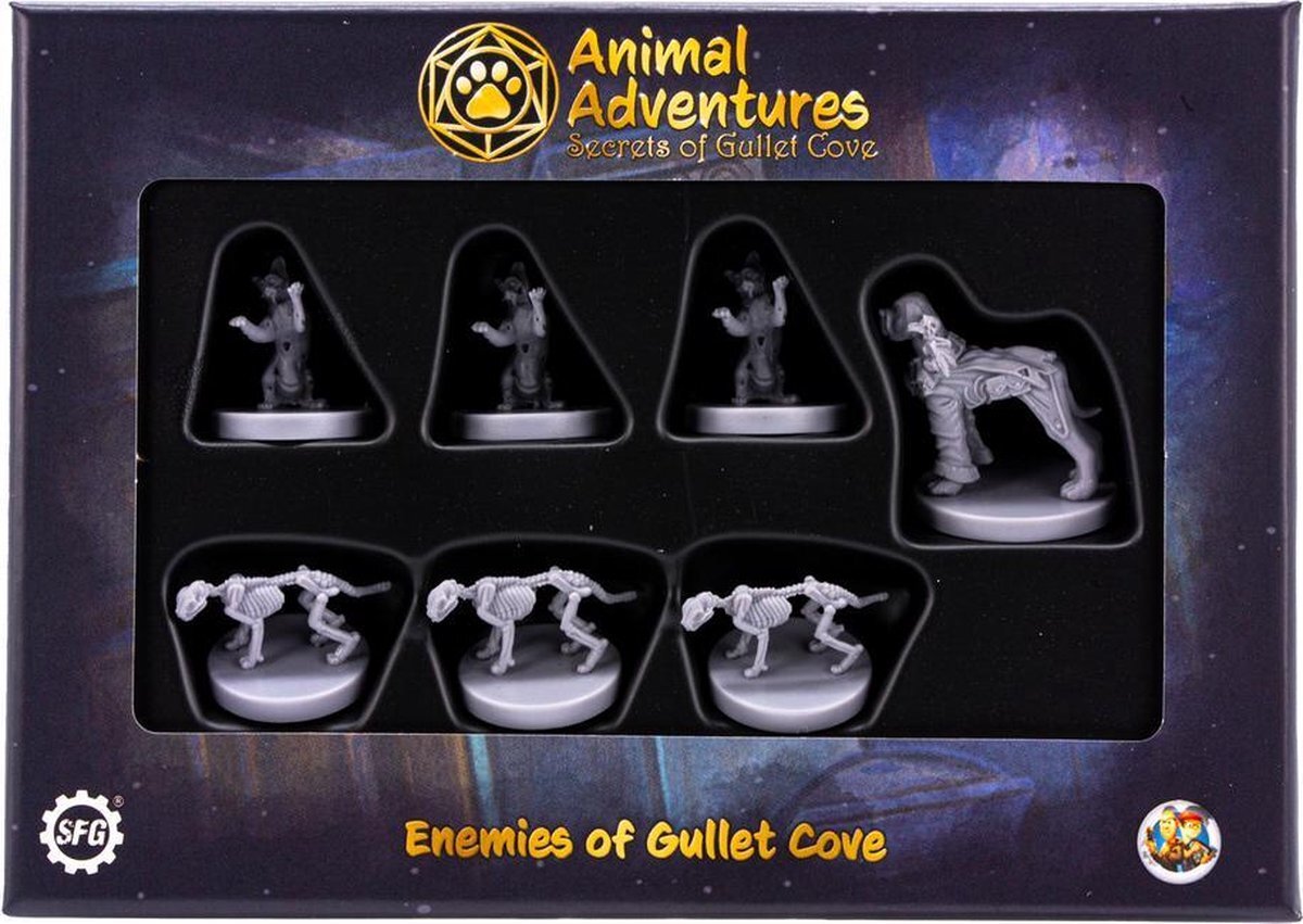 Animal Animal Adventures: Cats & Catacombs - Enemies of Gullet Cove