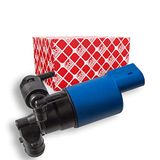 febi bilstein 170096 Waswaterpomp voor koplampreinigingsinstallatie, met afdichtring, 1 stuk