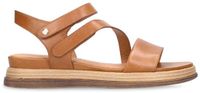 No Stress - Dames - Cognac leren sandalen - Maat 40