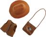 Käthe Kruse Cowgirl Accessoires Poupée adolescente Ensemble 3 pièces