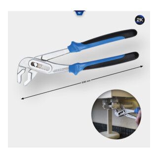 Brilliant Tools Waterpomptang 10" - 250 mm - 1 stuk