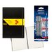 Idena 90338 - Notitieboek DIN A4 met 192 pagina's, blanco, incl. STAEDTLER Artist Set