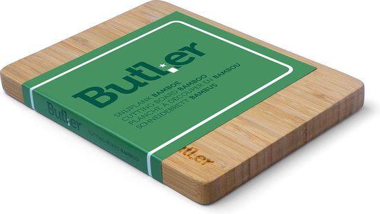 Butler Snijplank - Bamboe - 22x16,5x1,8 cm