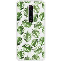 Mi 9T Siliconen hoesje Monstera Leaves