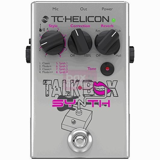 TC-Helicon Talkbox Synth zang gitaareffect