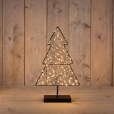 Anna's Collection Metalen Boom op Voet 160 LED 30,5 x 50 cm classic warm