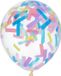 Folat Ballonnen met Confetti Candy Pastel 30 cm - 4 stuks