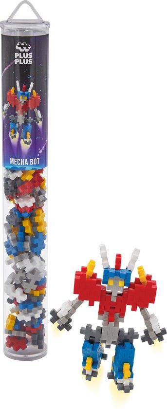 Plus-Plus Tube mecha bot 100 delige bouwset