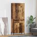 vidaXL Hoge kast, gerecycled hout, 69,5 x 34 x 180 cm, houtvezel