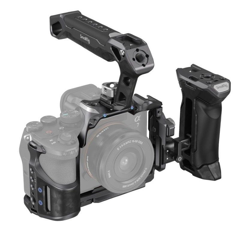 SmallRig "Rhinoceros" Advanced Cage Kit for Sony Alpha 7R V / Alpha 7 IV / Alpha 7S III 3710