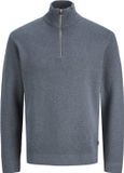 JACK&JONES JPRBLAMILANO STITCH KNIT HALF ZIP SN Heren Gebreide truien L Turbulence