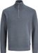 JACK&JONES JPRBLAMILANO STITCH KNIT HALF ZIP SN Heren Gebreide truien L Turbulence