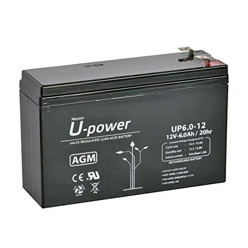 MASTER U-POWER Loodacccu AGM 6 Ah 12 V