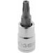 Högert Technik Högert Steckschlüsseleinsatz 1/4 Zoll Torx TX mit Öffnung, Öffnung 40 mm