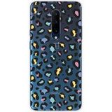 1001 coques OnePlus Bedrukt siliconen hoesje compatibel met OnePlus 7 Pro Leopard colore