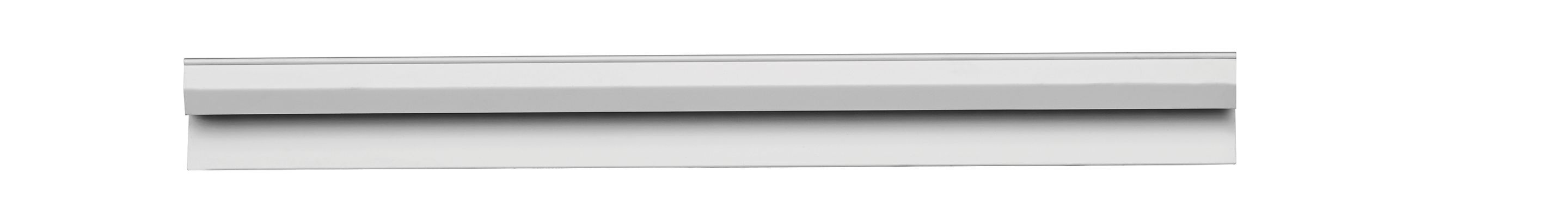 Magnetoplan 210091000 White Aluminium Magnetic Strip 1000 mm