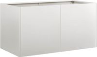 vidaXL Jardinière 80x40x40 cm Acier inoxydable