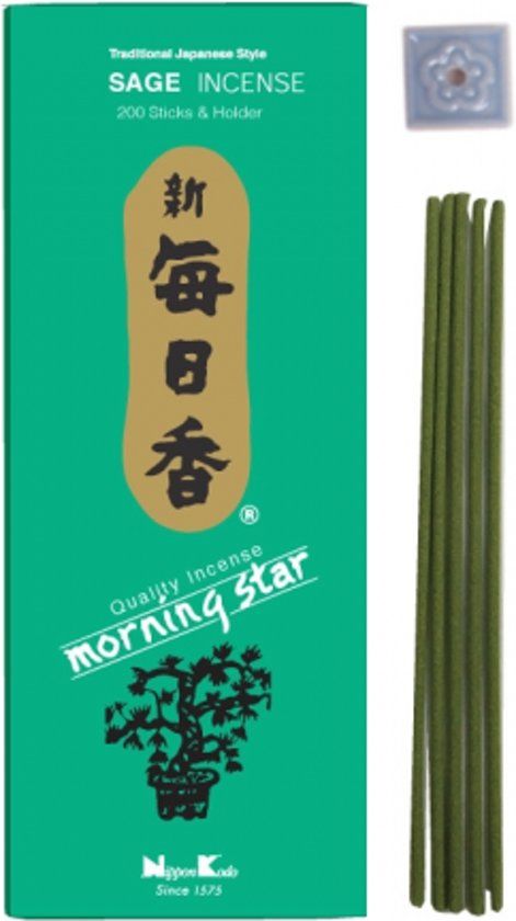 Yogi & Yogini Nippon Kodo Wierook Morning Star Salie 200 sticks