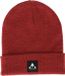 Whistler Muts Linjoe Rood Acryl Gebreid Effen Dames